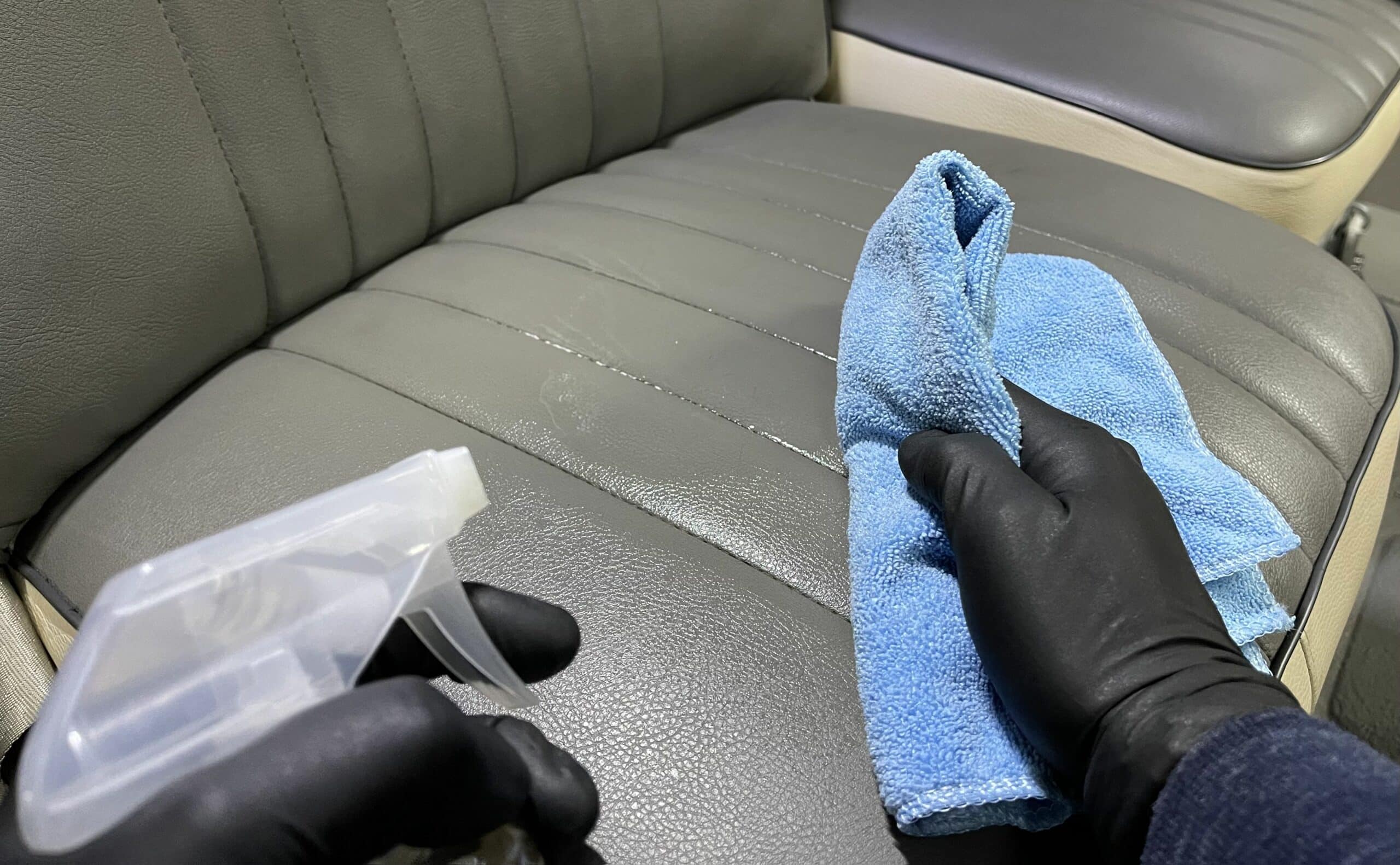 How To Clean Vinyl Car Seats - Classic Car Maintenance