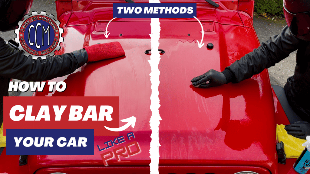 Turtle Wax - Clay bar vs. clay mitt. Both are effective at