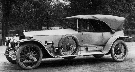 The 1913 Rolls-Royce Silver Ghost 2-door open tourer